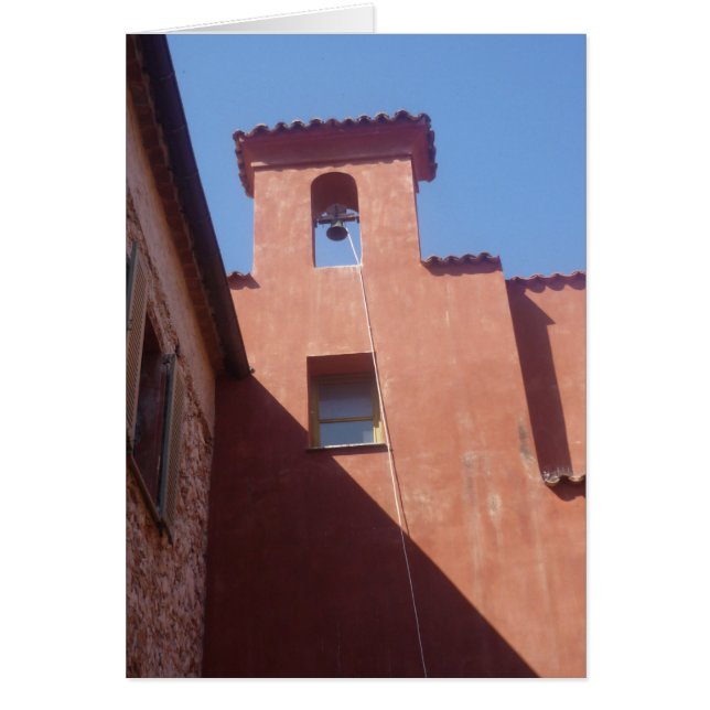 vinkel skugga hälsningskort (Framsidan)