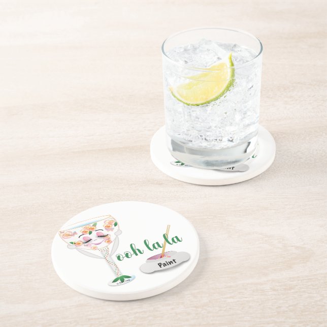 Vinkglas med personlighet underlägg (Sidan)