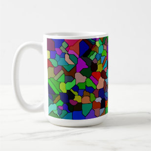 Vinklad glasskiktad platta 15 oz Mugg