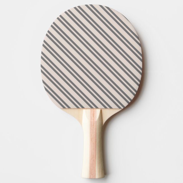 Vinklad Tvillingrand Sandslott Rosa Färg Pingisracket (Framsidan)