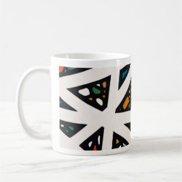 Vinklar i färg kaffemugg