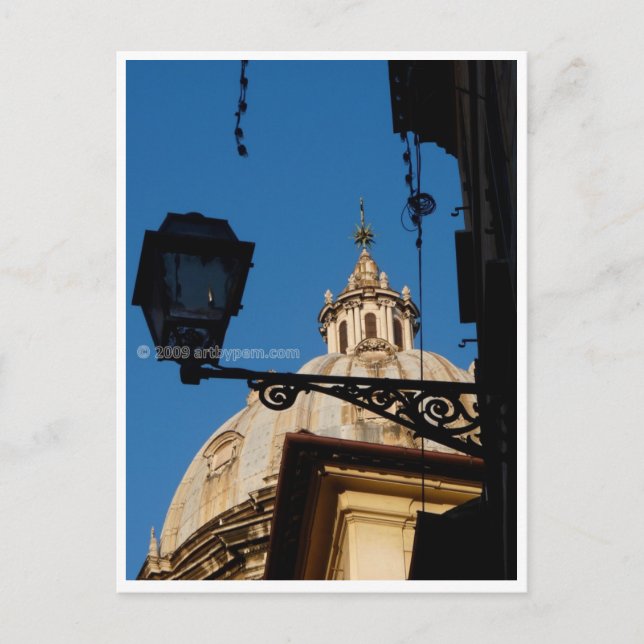 Vinklar, Linjer och Kurvor Vykort (Framsida)