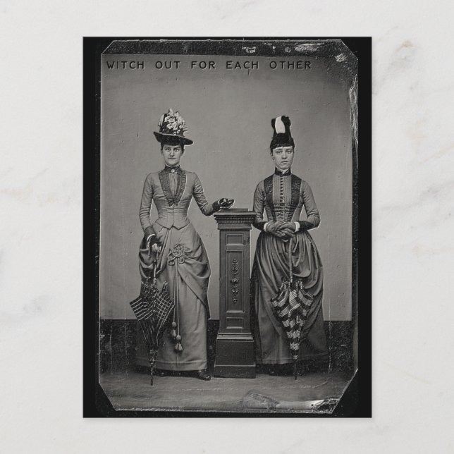 Vinkling ut åt varandra vykort (Framsida)