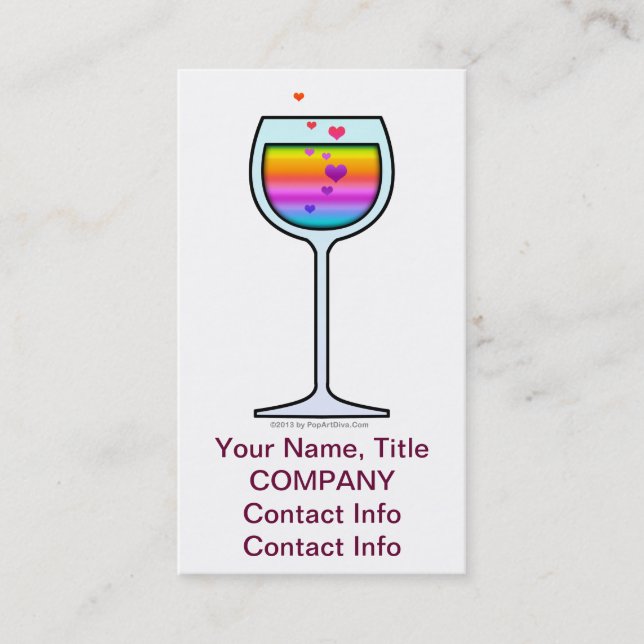 VINKONSTVISITKORTAR VISITKORT (Framsida)