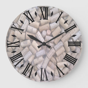 Vinkorkar Stor Klocka