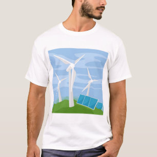Vinkvarnar och solceller t shirt