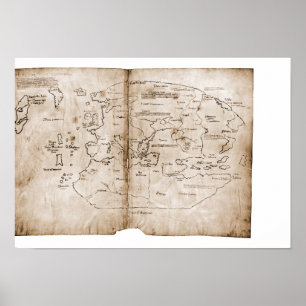 Vinland Karta Poster