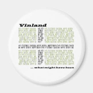 Vinland Runic Flagga - vad hade kunnat ha varit Magnet