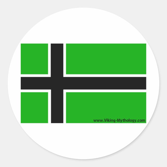vinland runt klistermärke (Framsida)