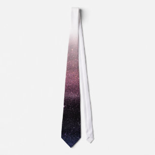 Vinlilor och marinblå Fauxglitterlutning Slips