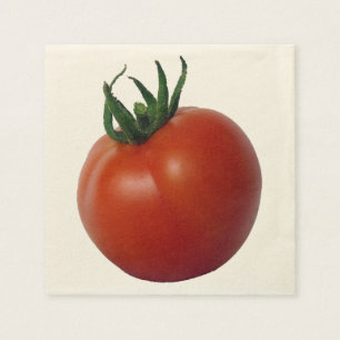 Vinmognad tomat pappersservett