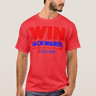 Vinn bakåt t shirt