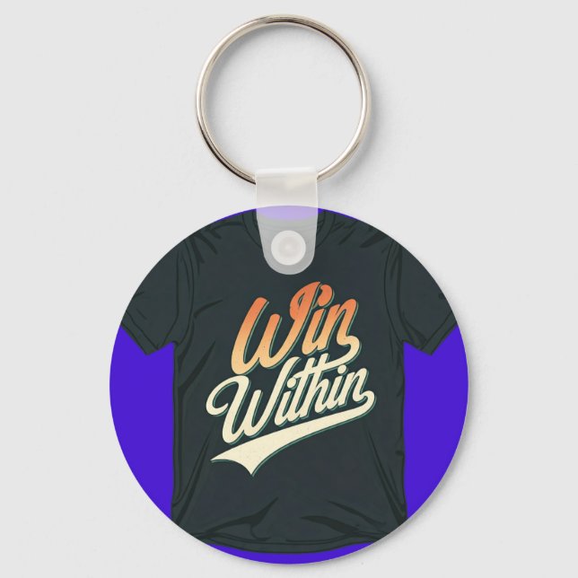 "Vinn inom." Nyckelring (Framsida)