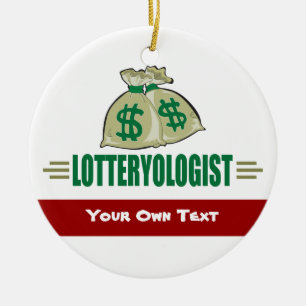 Vinn Lottery! Låtsliterispelarens fina Julgransprydnad Keramik