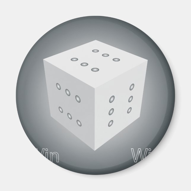 vinna lyckosamme magnet (Framsidan)