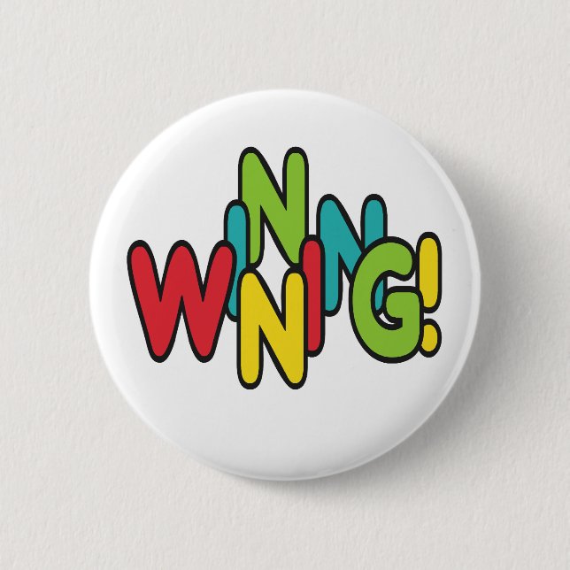 Vinnande! Knapp (Framsida)