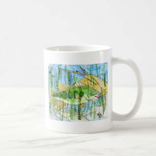 Vinnande konstverk av C. Durler, klass 6 Kaffemugg