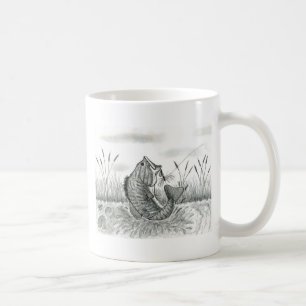 Vinnande konstverk av D. Vävare, klass 8 Kaffemugg