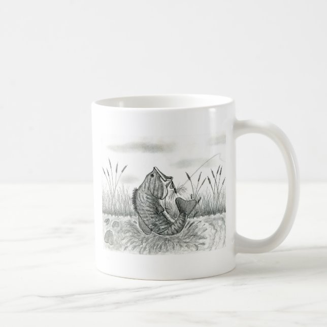 Vinnande konstverk av D. Vävare, klass 8 Kaffemugg (Höger)