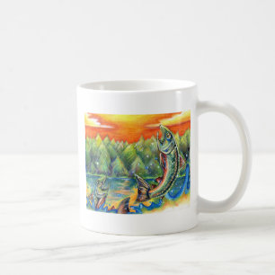 Vinnande konstverk av R. Hasegawa, klass 10 Kaffemugg