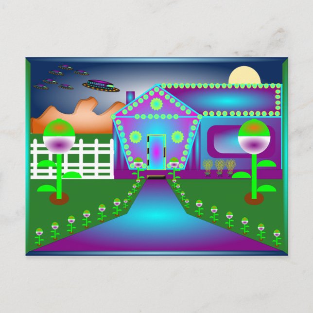 Vinnande Majik-vykort Vykort (Framsida)