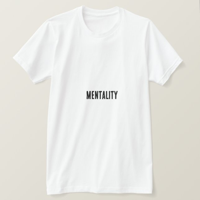Vinnande mentalitet T-shirt - Motivational Sports  (Design framsida)