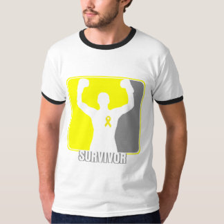 Vinnande överlevande för Sarcomacancer T-shirt