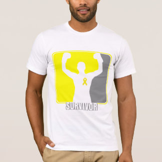 Vinnande överlevande för Testicular cancer Tee Shirt