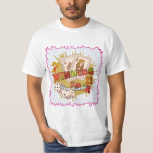 Vinnande Par Poker  T Shirt