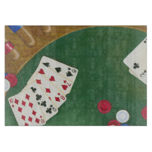 Vinnande Poker Hand sex till tio