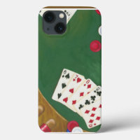 Vinnande Poker Hand sex till tio