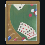 Vinnande Poker Hand sex till tio iPad Skydd<br><div class="desc">Om bara varje pokerhand var den här bran! Sex till tio rak är den vinnande handen i den här målningen av Chariklia Zarris. Ge själv en vinnande hand genom att köpa biet!</div>