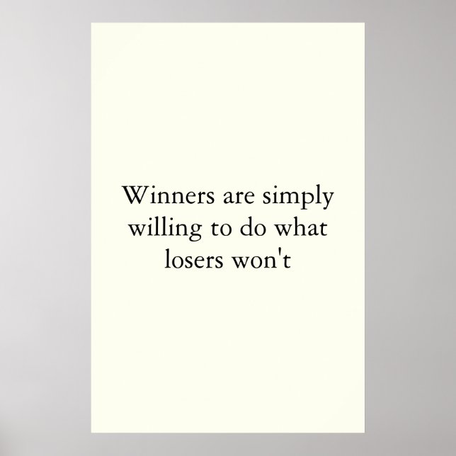 Vinnande Poster (Framsidan)