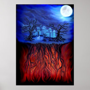 Vinnande timme mellan himlen och helvetet poster