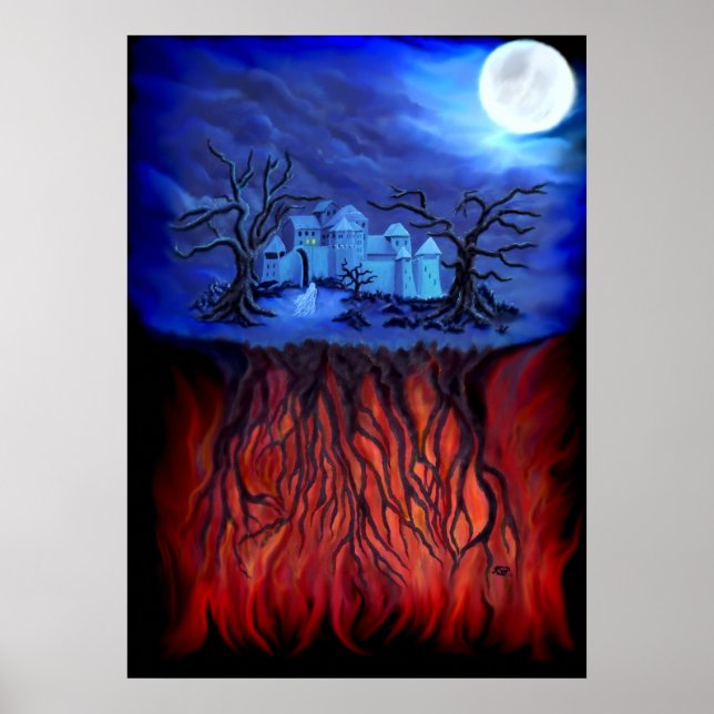 Vinnande timme mellan himlen och helvetet poster (Framsidan)