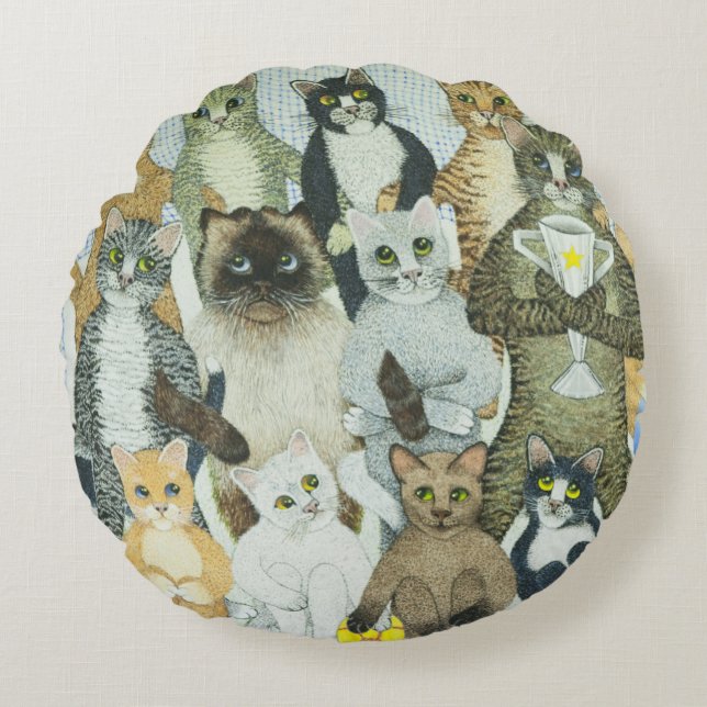 Vinnande väg rund kudde (Framsidan)