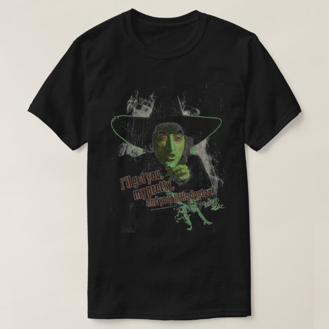 Vinnar Oz lilla Hund till VNeck T Shirt (Design framsida)