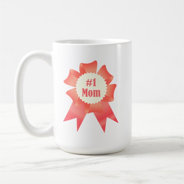 Vinnarbandet för Gratise Nummer 1 Mamma Kaffemugg (Vänster)