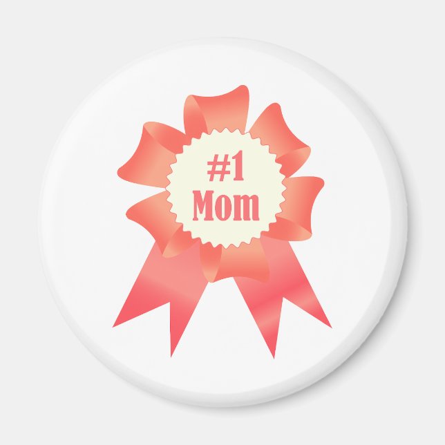 Vinnarbandet för Gratise Nummer 1 Mamma Magnet (Framsidan)