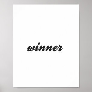 vinnare (1) poster