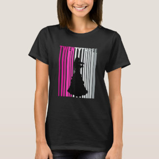 Vinnare 23:e Violin Player Birthday Bday Violinist T Shirt