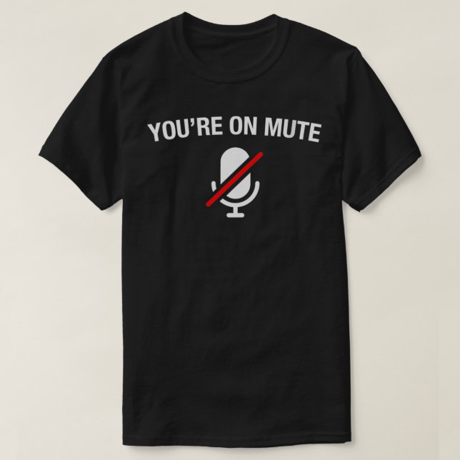 Vinnare att du är på Mute VNeck T Shirt (Design framsida)