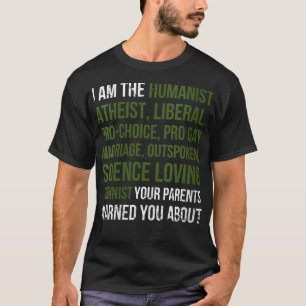Vinnare att jag är humanistisk, din föräldravarnar t shirt