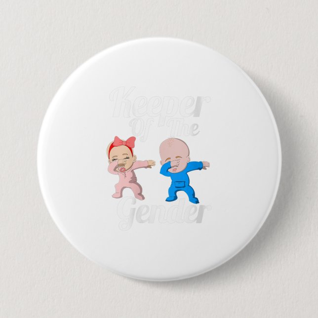 Vinnare av Gender Cute Gender Reveal Pa Knapp (Framsida)