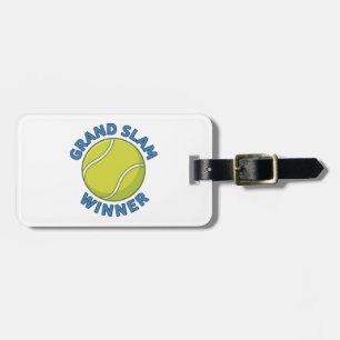 Vinnare av Grand Slam Tennisboll Sportmästare Bagagebricka