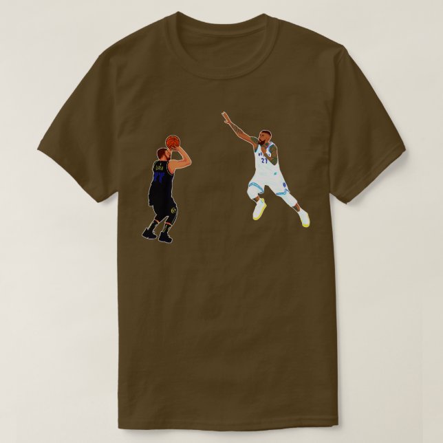 vinnare av luka doncic-spel kontra timberwolves TS T Shirt (Design framsida)
