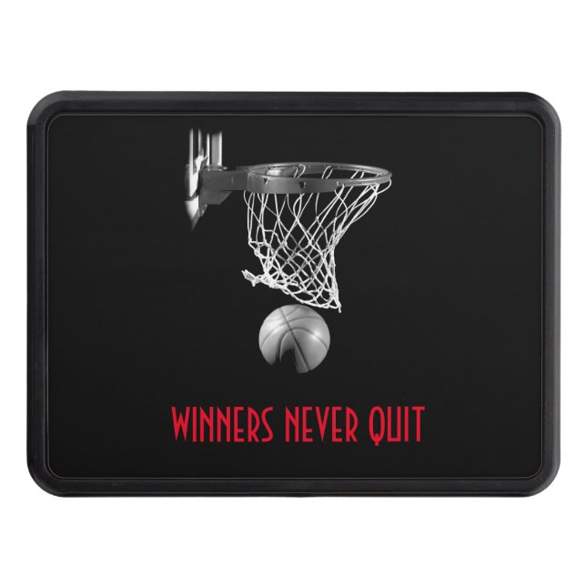 Vinnare avslutar aldrig basket dragkroksskydd (Framsidan)