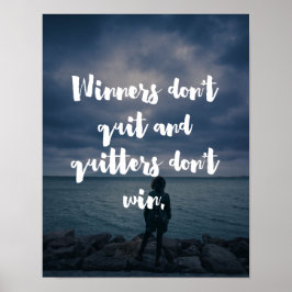 Vinnare avslutar inte offert poster