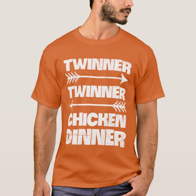 Vinnare Chicken Middagsoffert för Mor T Shirt (Framsida)