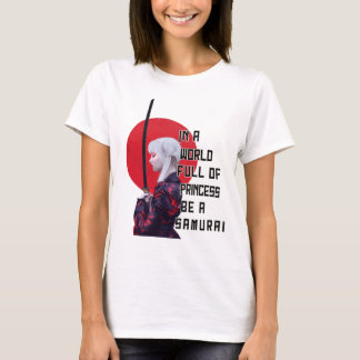 Vinnare i en värld av Fullt är en samurai T Shirt